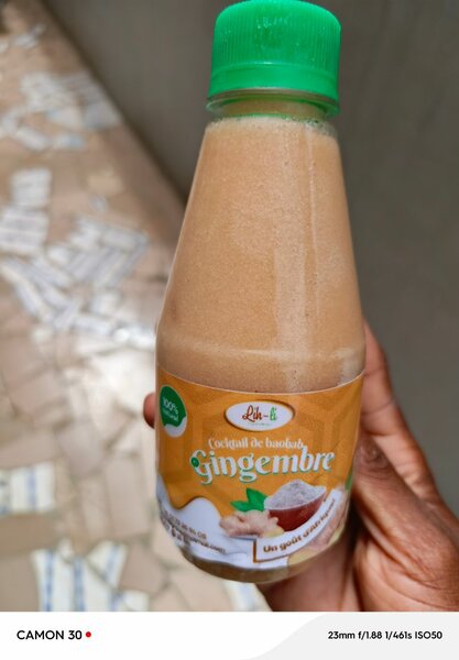 Cocktail baobab gingembre 250m