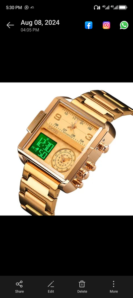 Wrist watches