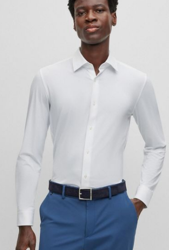 white shirt