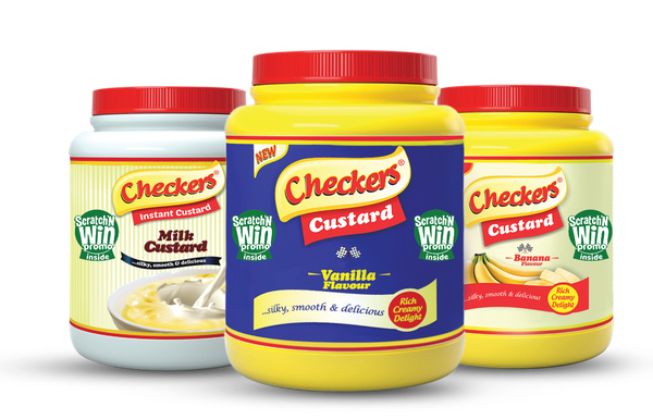 Custard Checkers saveur vanille