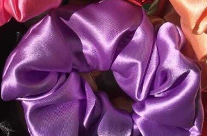 Velvet scrunchies