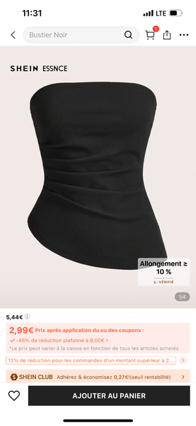 Top élégant