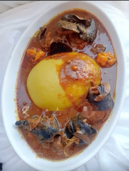 Foutou sauce graine