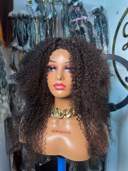 Curly hair