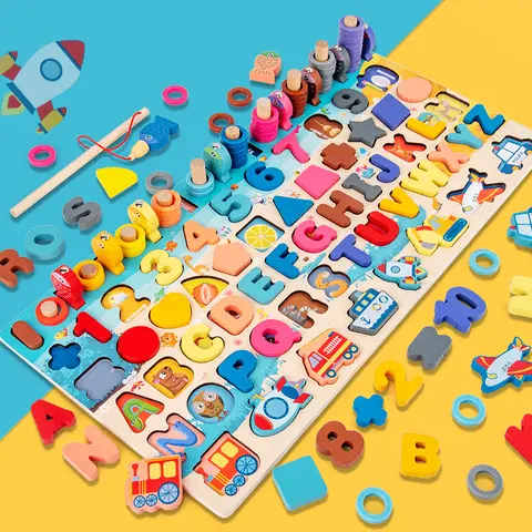 Puzzle educatif montessori