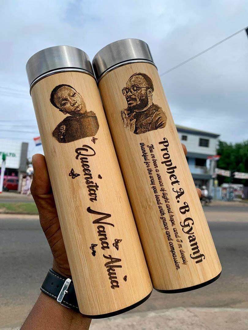 Bamboo bottle