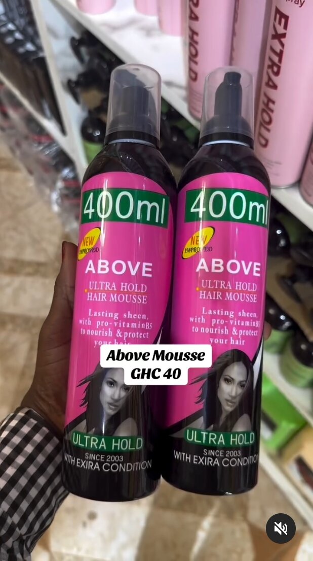 Above mousse 