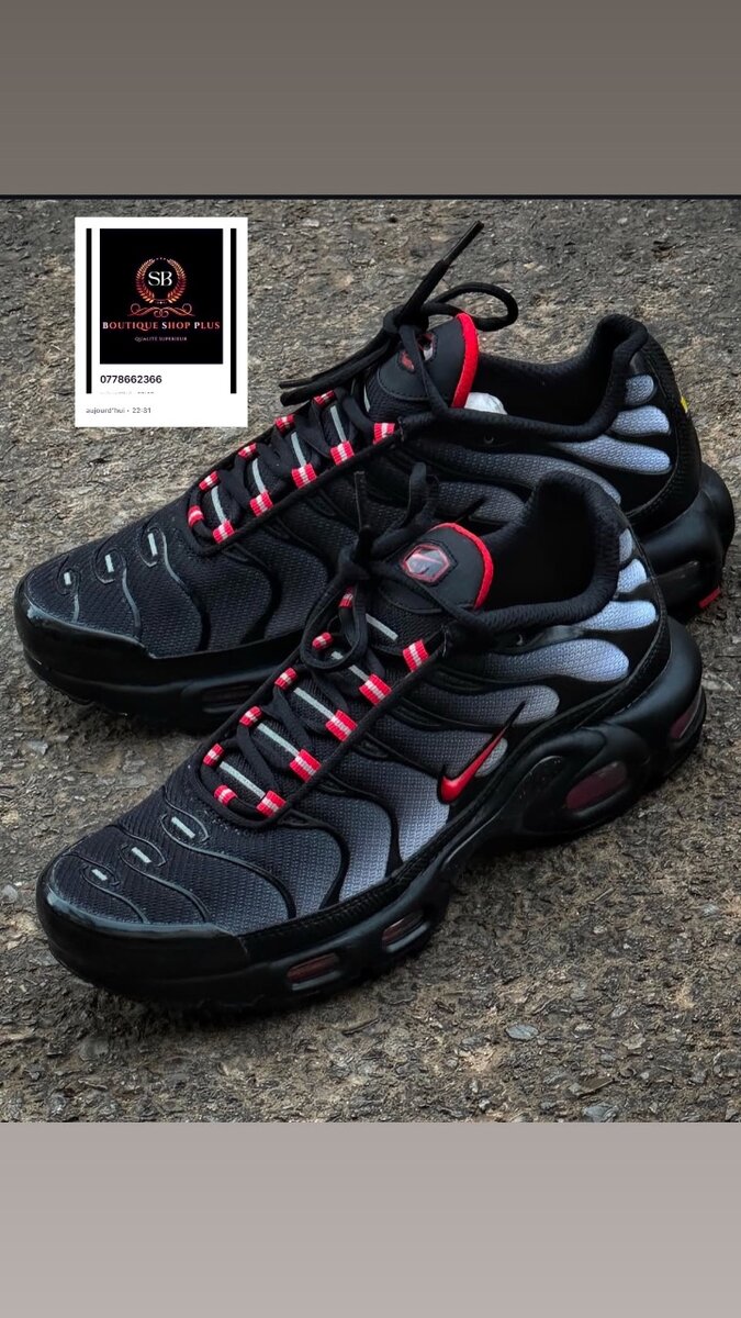 Basket  Nike tn authentique avec sa boîte