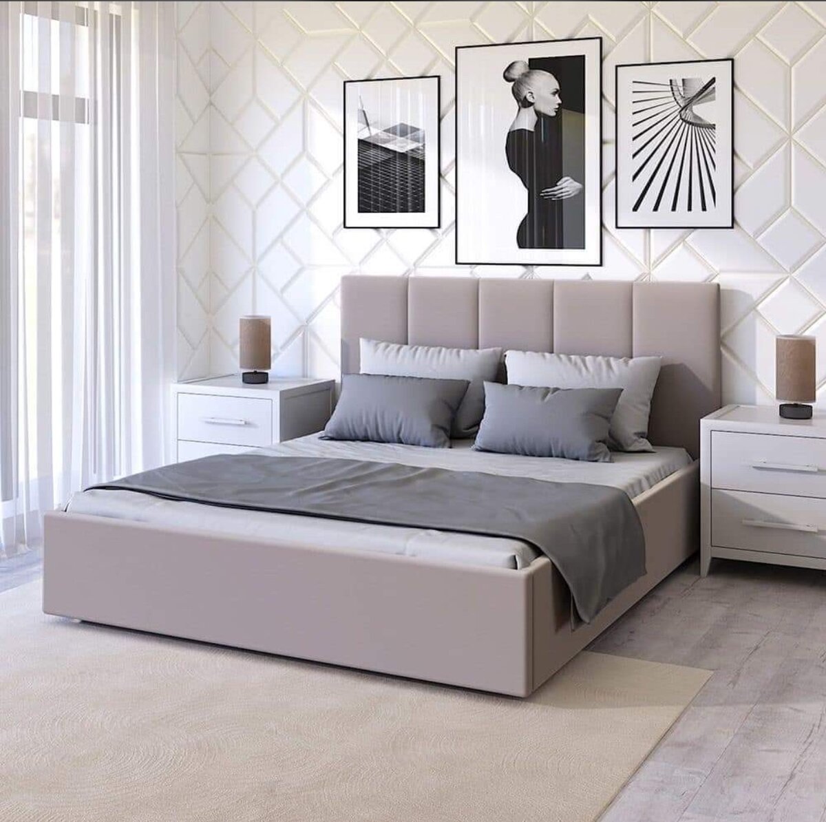 Double bed frame