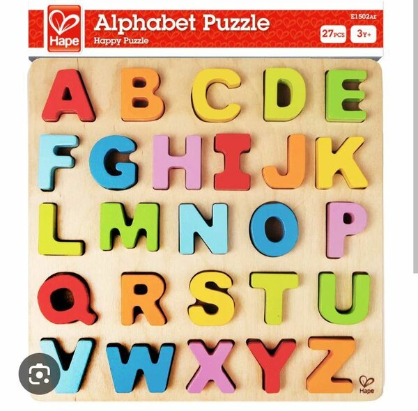 A.B.C wood puzzle