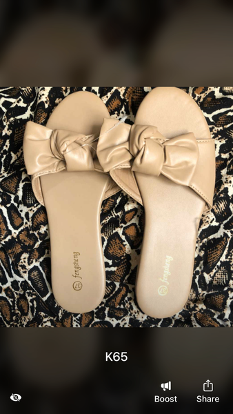 Pretty bow Slippers