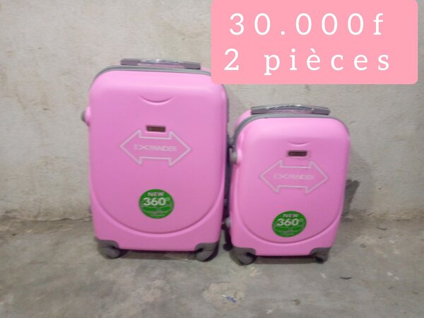 Valise rose