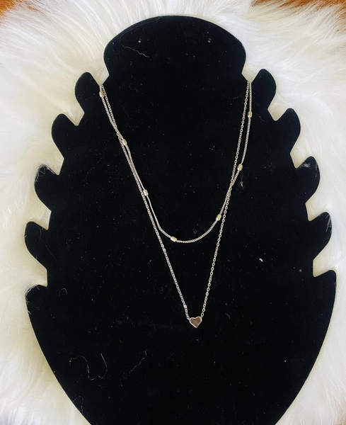 Heart pendant gold