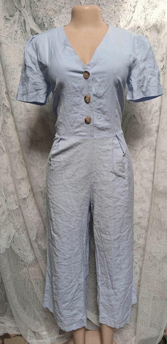 Combinaison Boutonnée Été Femme