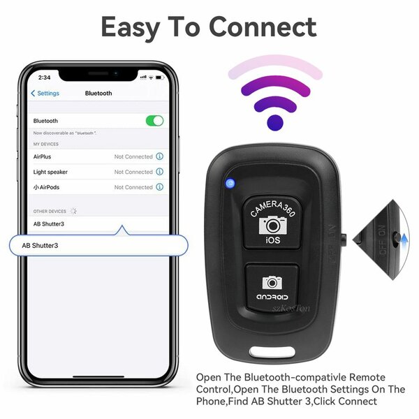 Télécommande Android/Ios