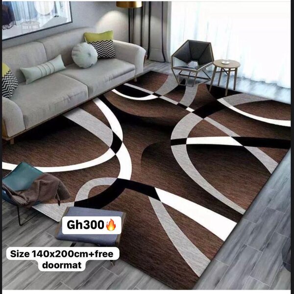 Beautiful and soft patterned carpet