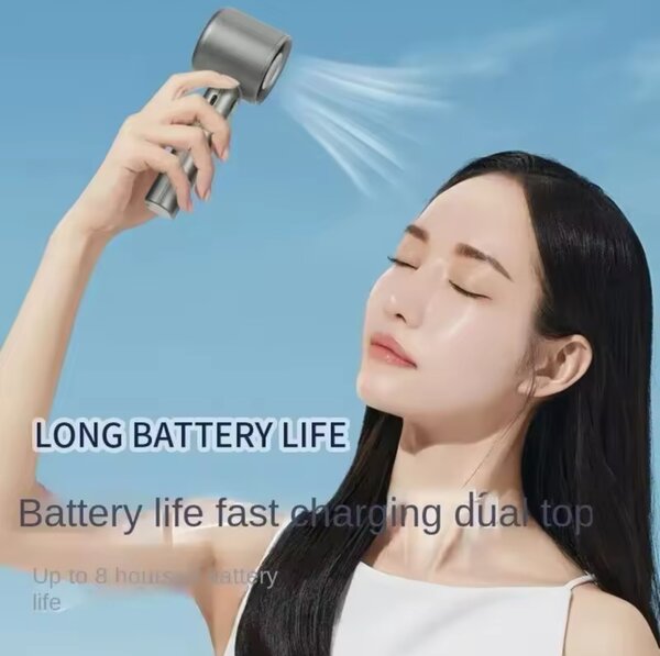 Handheld mini fans. Long battery life
