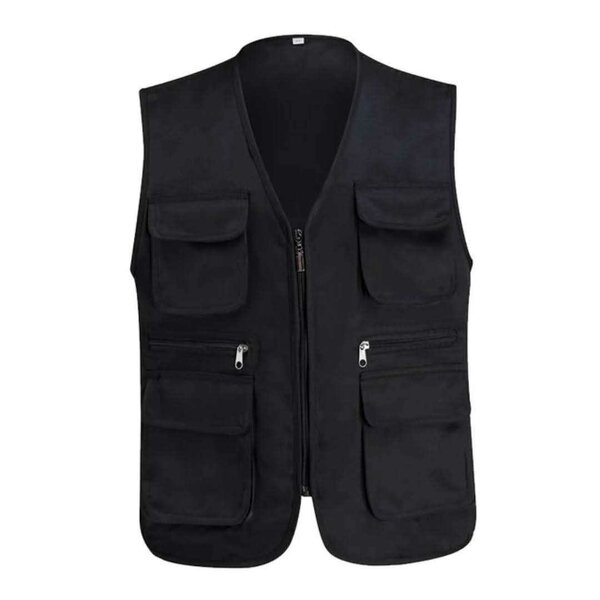 Gilet multi-poches tendance homme