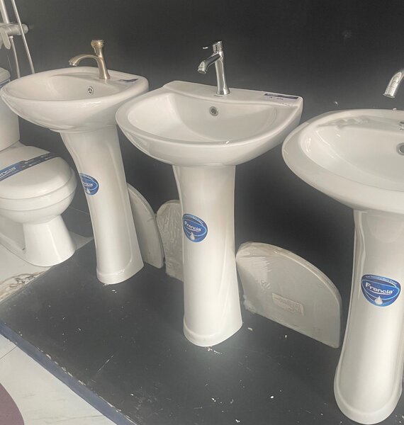 BASIN AND PEDESTAL