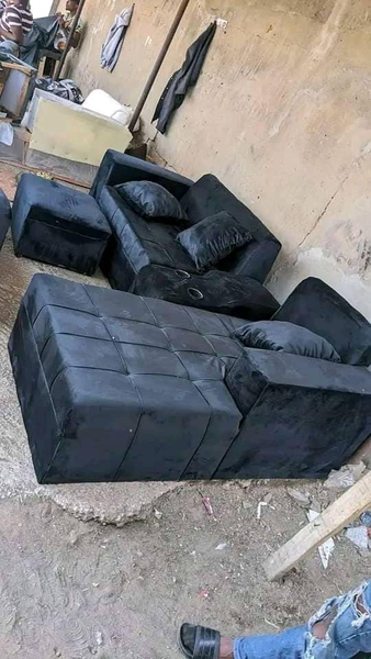 L shaped sofa