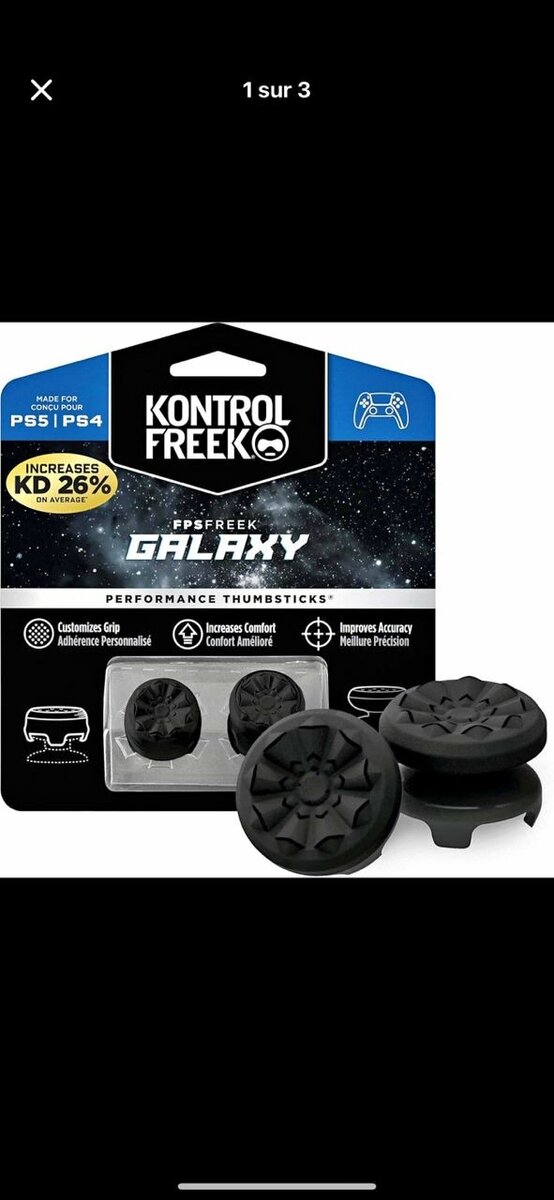 KontrolFreek Galaxy PS5/PS4