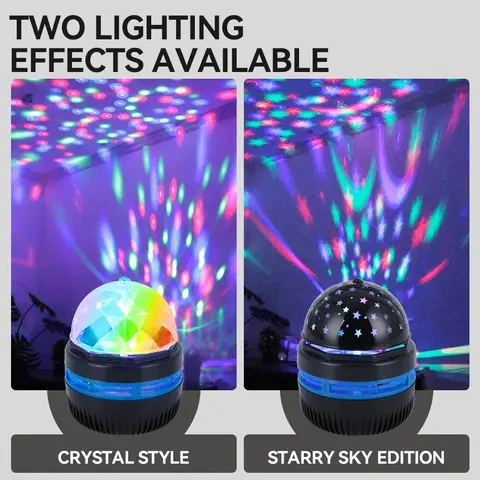 Moon light and crystals light