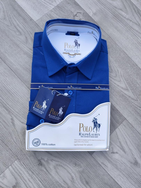 Chemise bleu