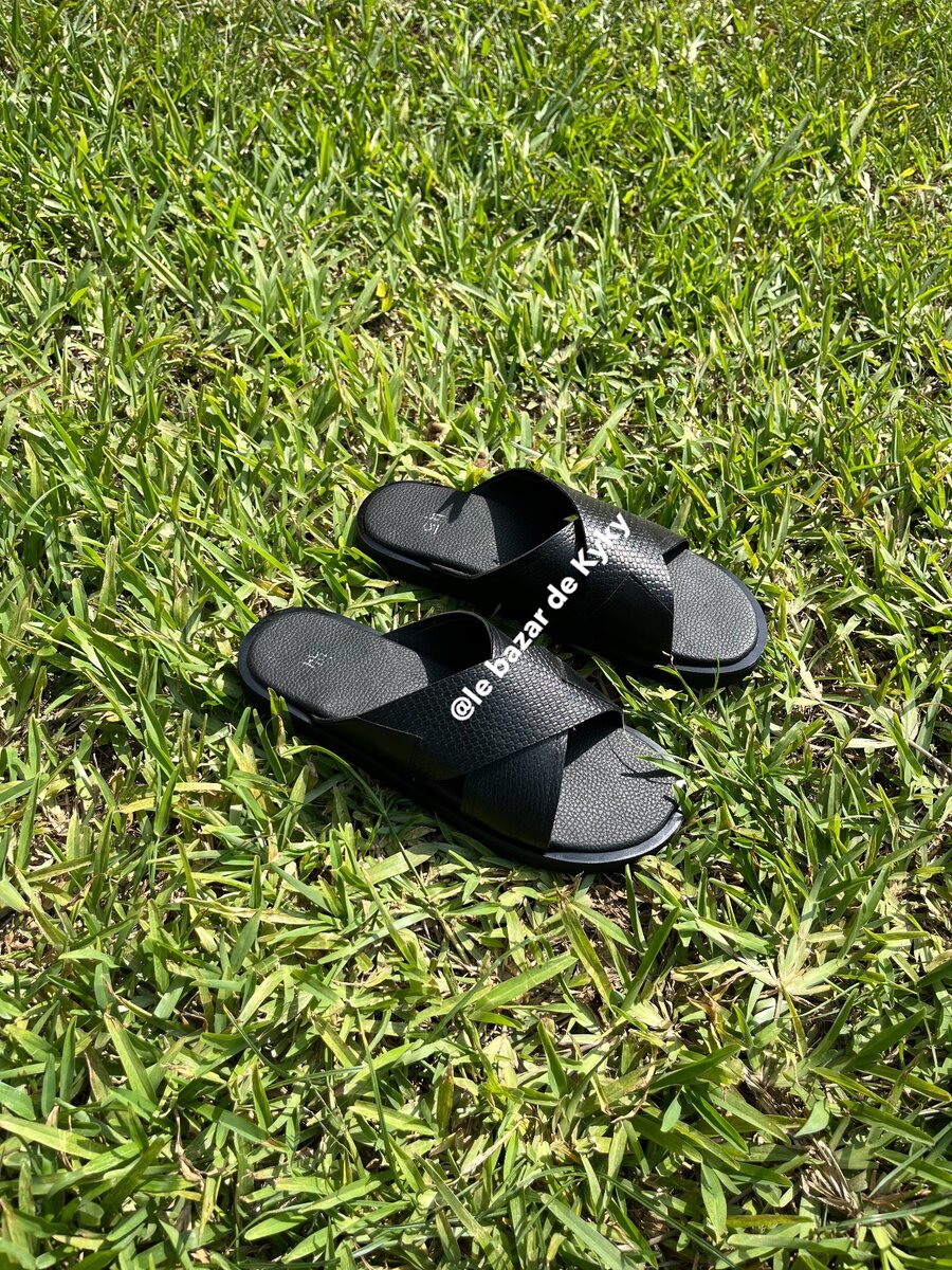 Sandales en cuir