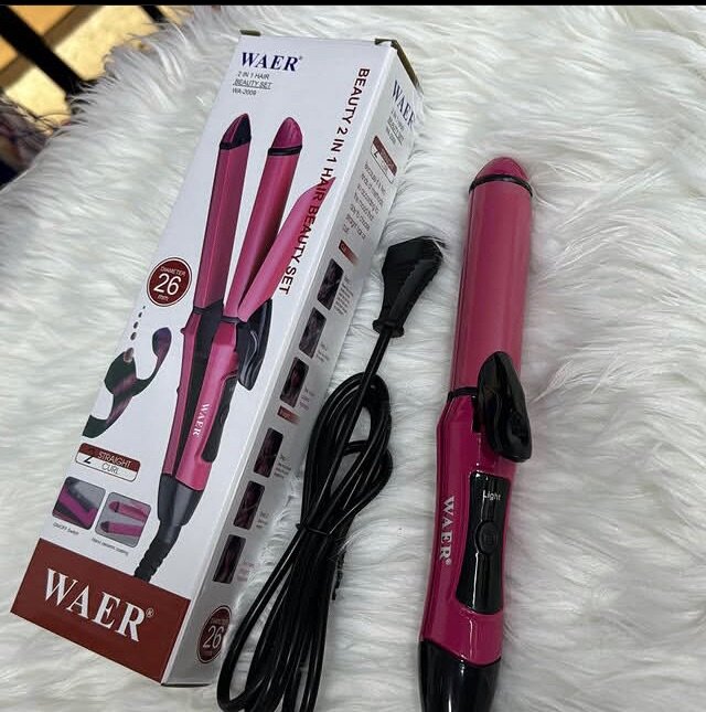 2 in 1 nova hair straightener