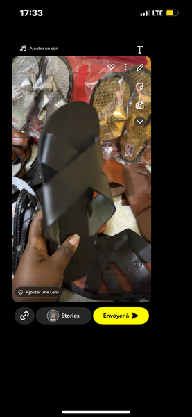 Sandales en cuir élégantes