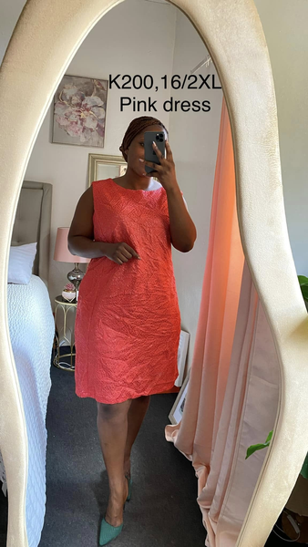 pink dress