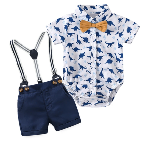 Salopette et chemise