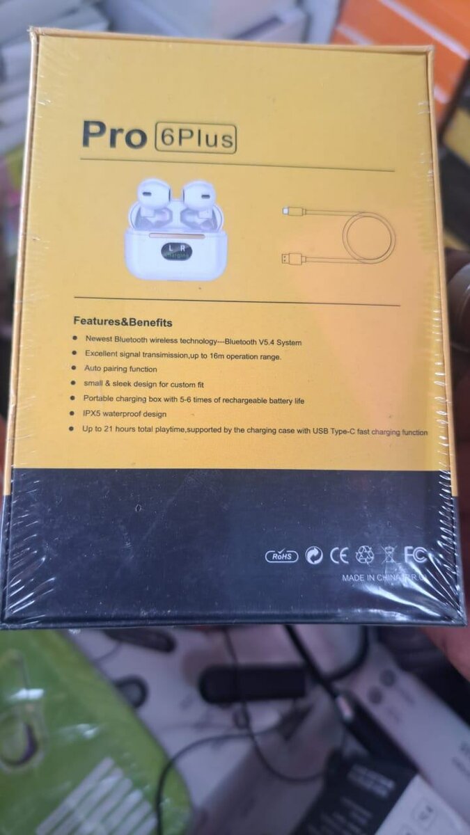 Écouteurs Bluetooth Pro 6Plus