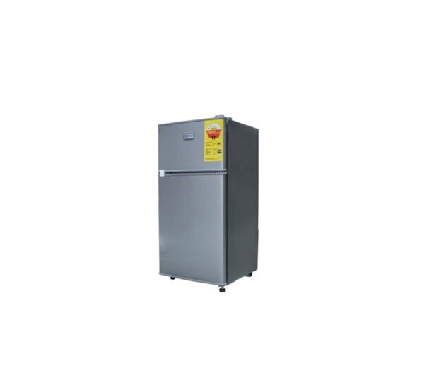76 Litres - NASF2-10FL Double Door Table Top Fridge - Silver