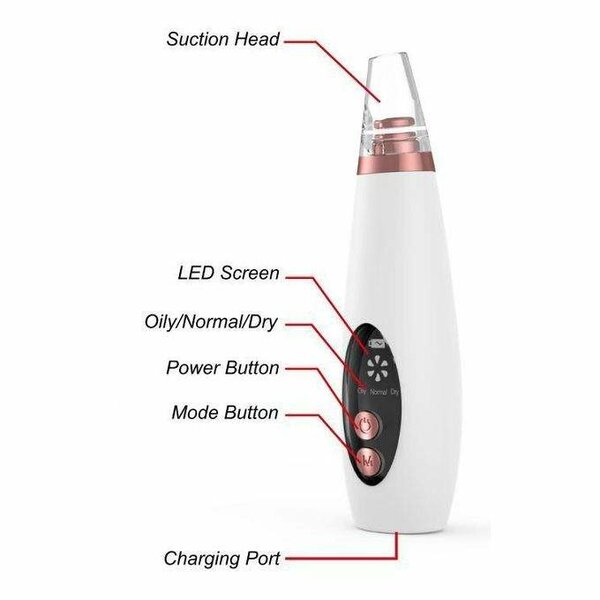 Aspirateur de points  Noir