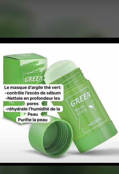 Masque d´argile au thé vert