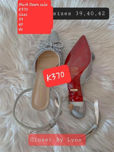 silver sandals
