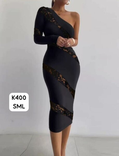 Open lace dress