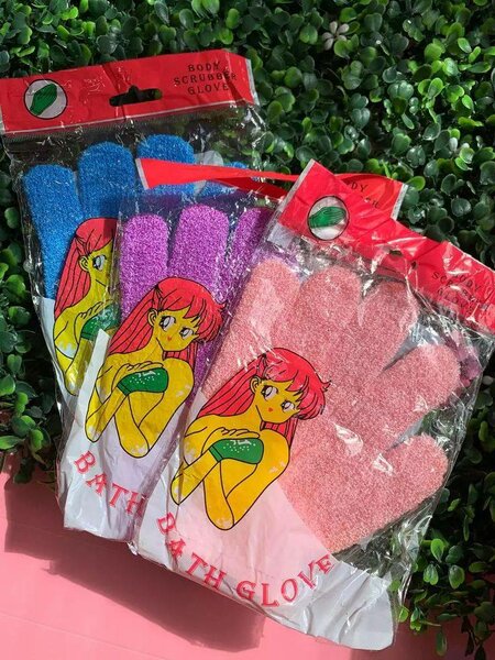 12 Gants Exfoliants de Bain