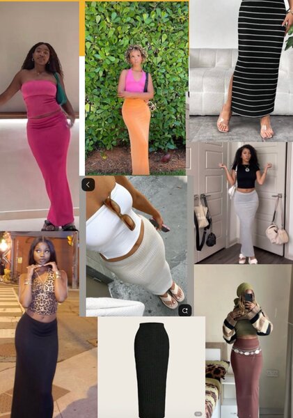 Jupe Longue Élégante Femme