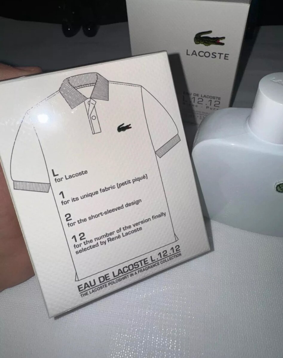 Lacoste white