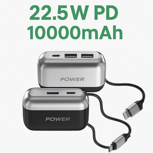 Powerbank 10000 mah 22.5 watts