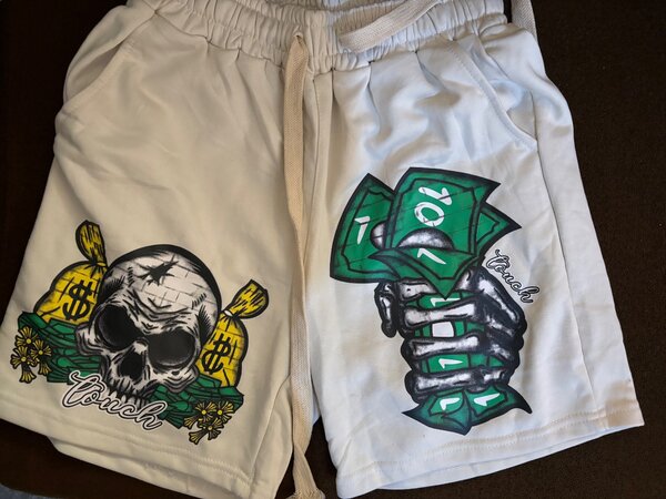 Short heavy joggers