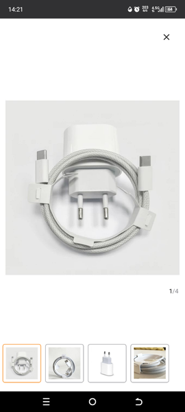 Chargeur iPhone 16