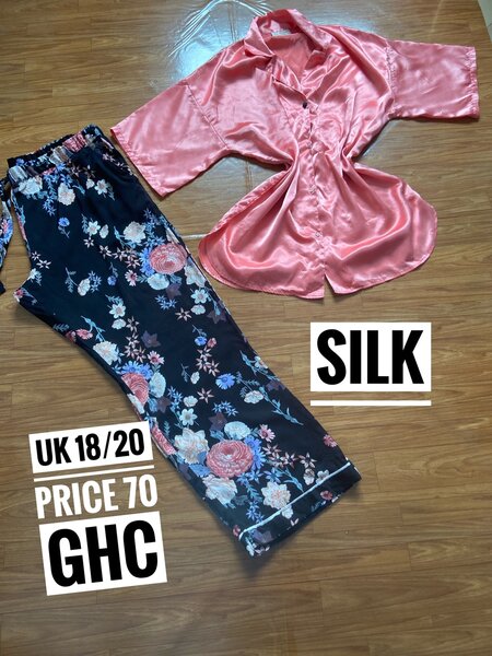 Silk nightwear