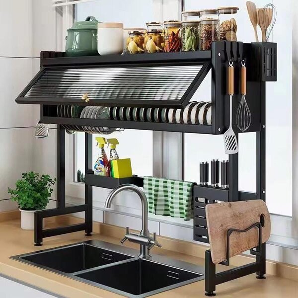 Étagère de cuisine en acier in
