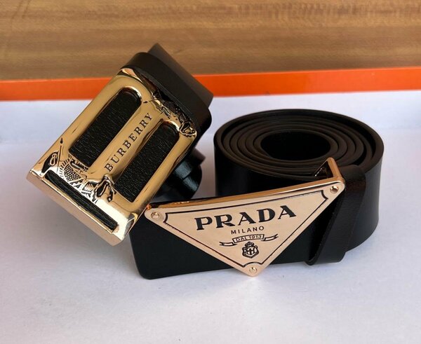 Leather belt