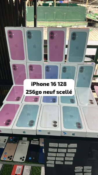 iPhone 16 Neuf Scellé 256Go