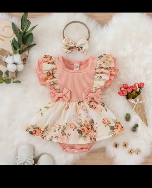 Floral Rompers