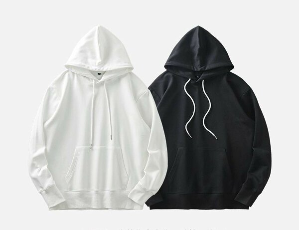 Sweat shirt blanc et noir
